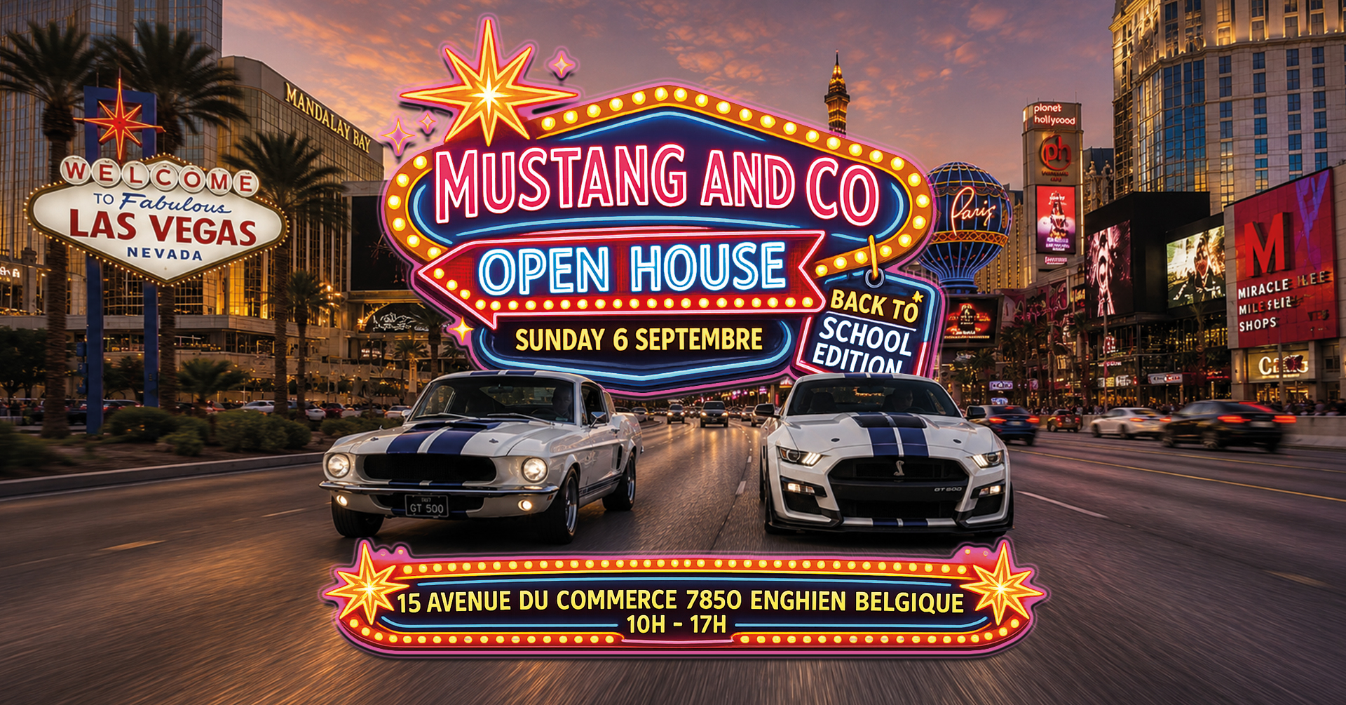 OPEN HOUSE MUSTANG AND CO 🐎🇺🇸 BACK TO SCHOOL EDITION 